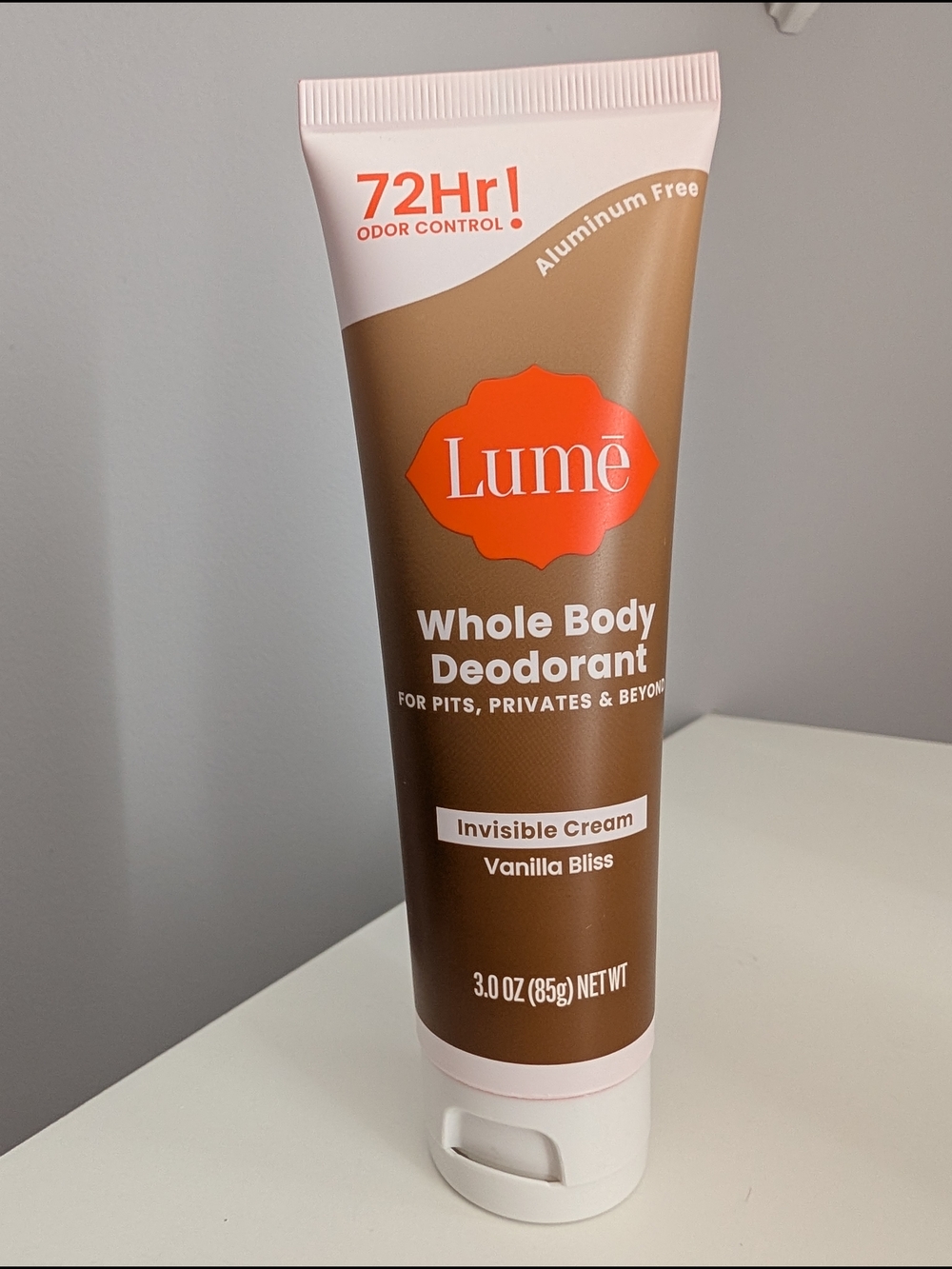 Whole Body Deodorant Invisible Cream - Vanilla Bliss